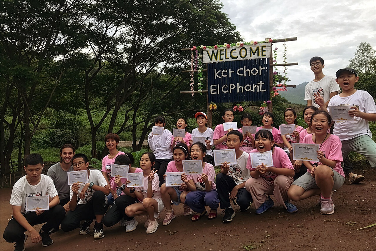 CEC Chiang Mai at Kerchor ECO Elephant Park